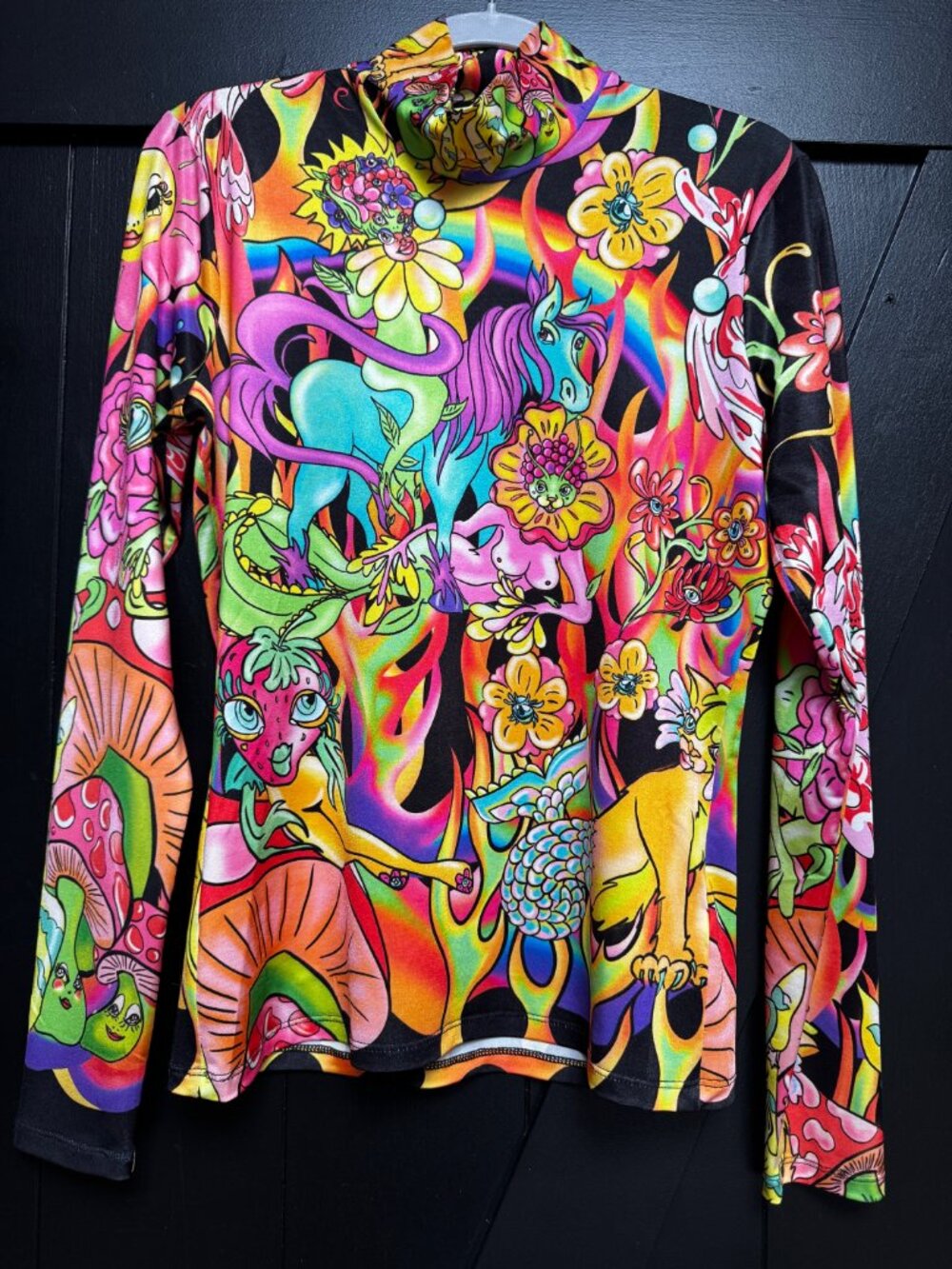 Desigual Collab with Maria Escote Long Sleeve Slim T-shirt - Rare! New - Picture 4 of 15